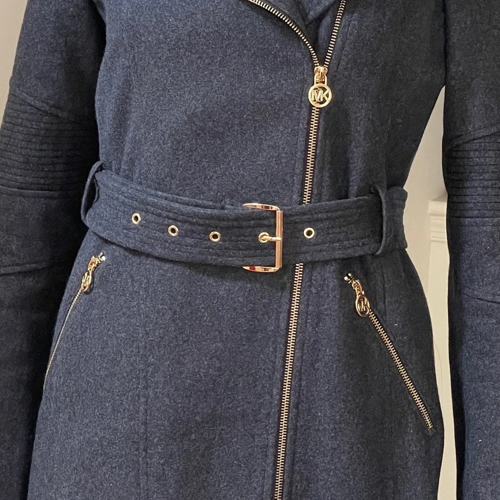 Michael Kors Woolen Winter Jacket Size Small Excellent Condition